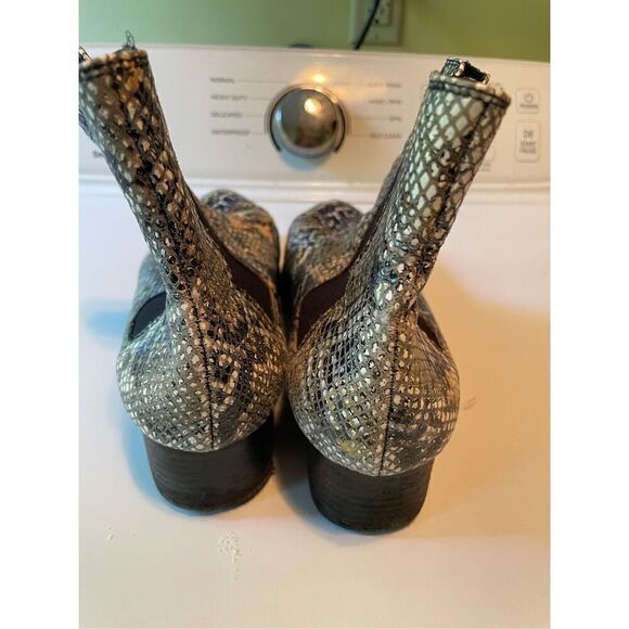 Jeffrey Campbell Snakeskin Leather Boots - Picture 3 of 5